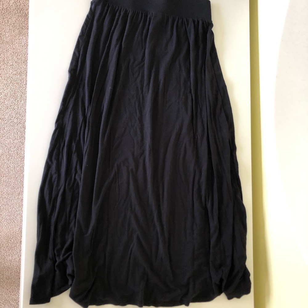 Long Black Skirt